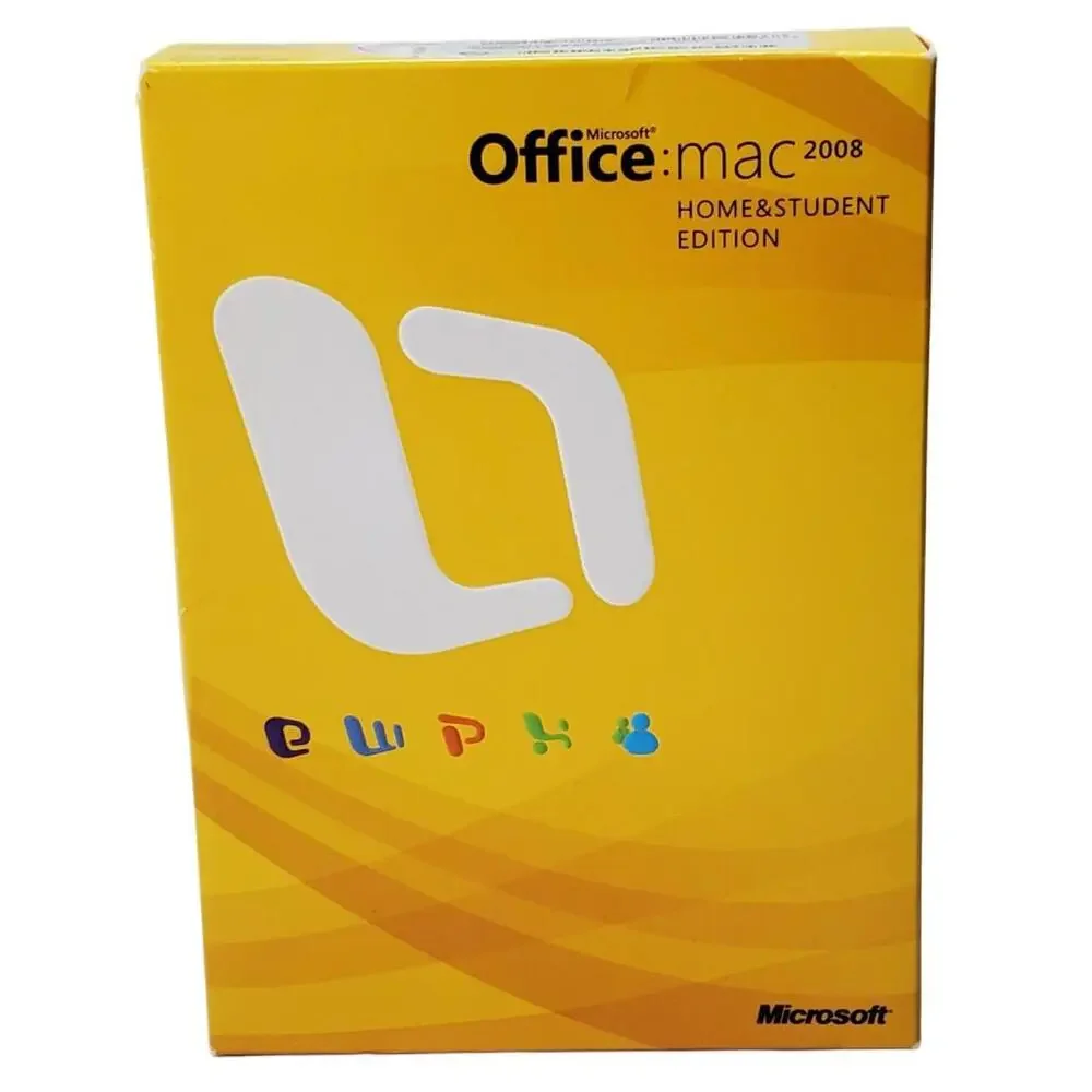 Microsoft Office Mac 2008 with Microsoft Expression Media